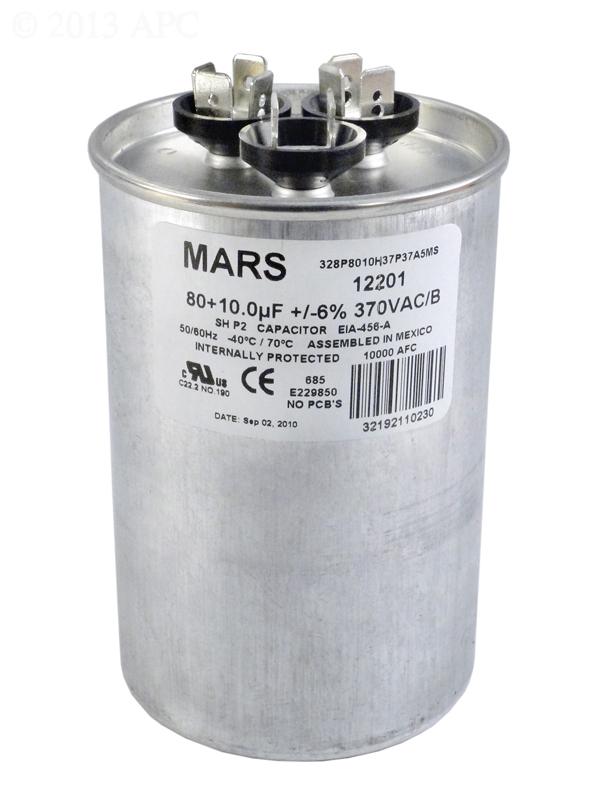 Raypak H000080 Capacitor for RHP 5350 44 6350 Heat Pumps